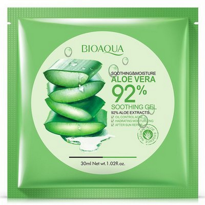 

Маска для лица BioAqua Aloe Vera, 30 гр.