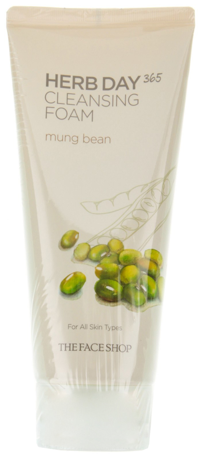 

Пенка для умывания The Face Shop Herb Day 365 Mung Beans Cleansing Foam 170 мл