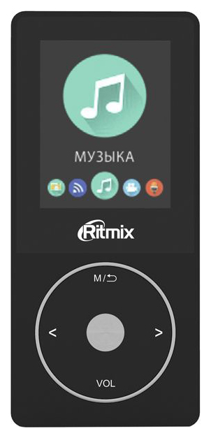 фото Портативный медиаплеер ritmix rf-4650bt 8gb black