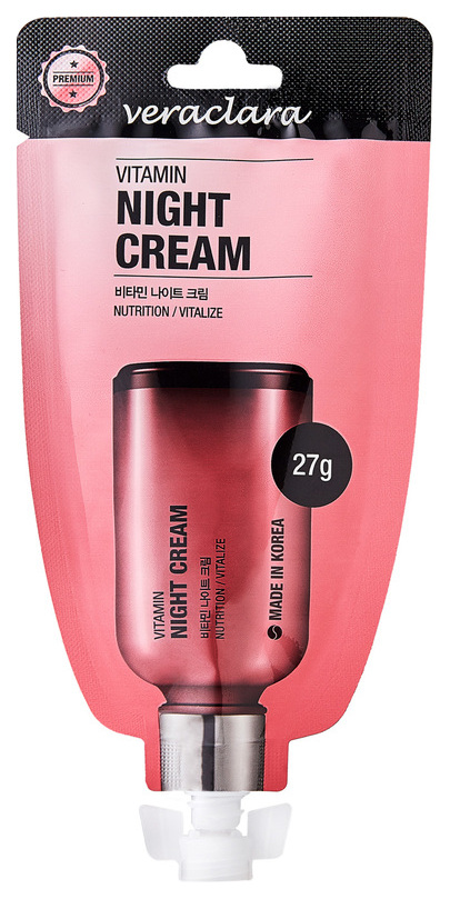 фото Крем для лица veraclara vitamin night cream 27 г