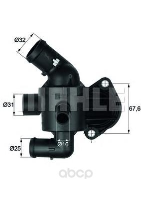 

Термоcтат Mahle/Knecht TI1592