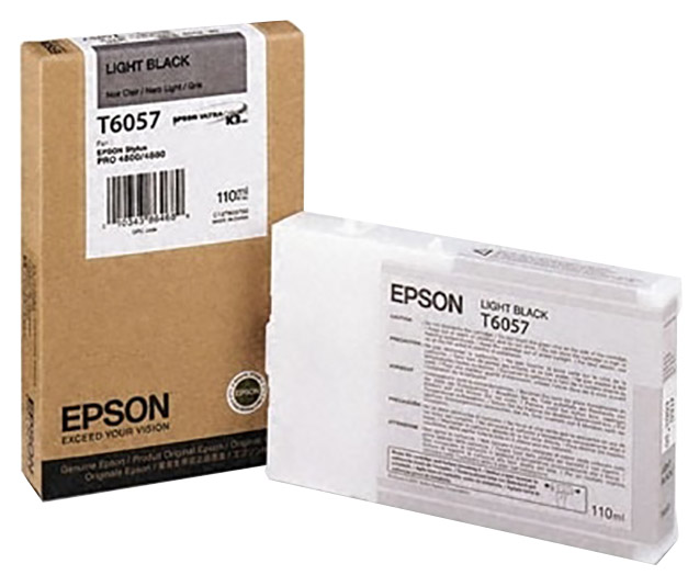 

Картридж для струйного принтера Epson T6057 (C13T605700) серый, оригинал, C13T605700