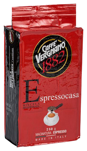 фото Кофе молотый caffe vergnano еspressocasa 250 г