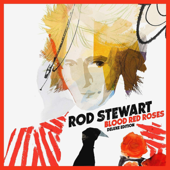 фото Rod stewart "blood red roses" (lp) decca