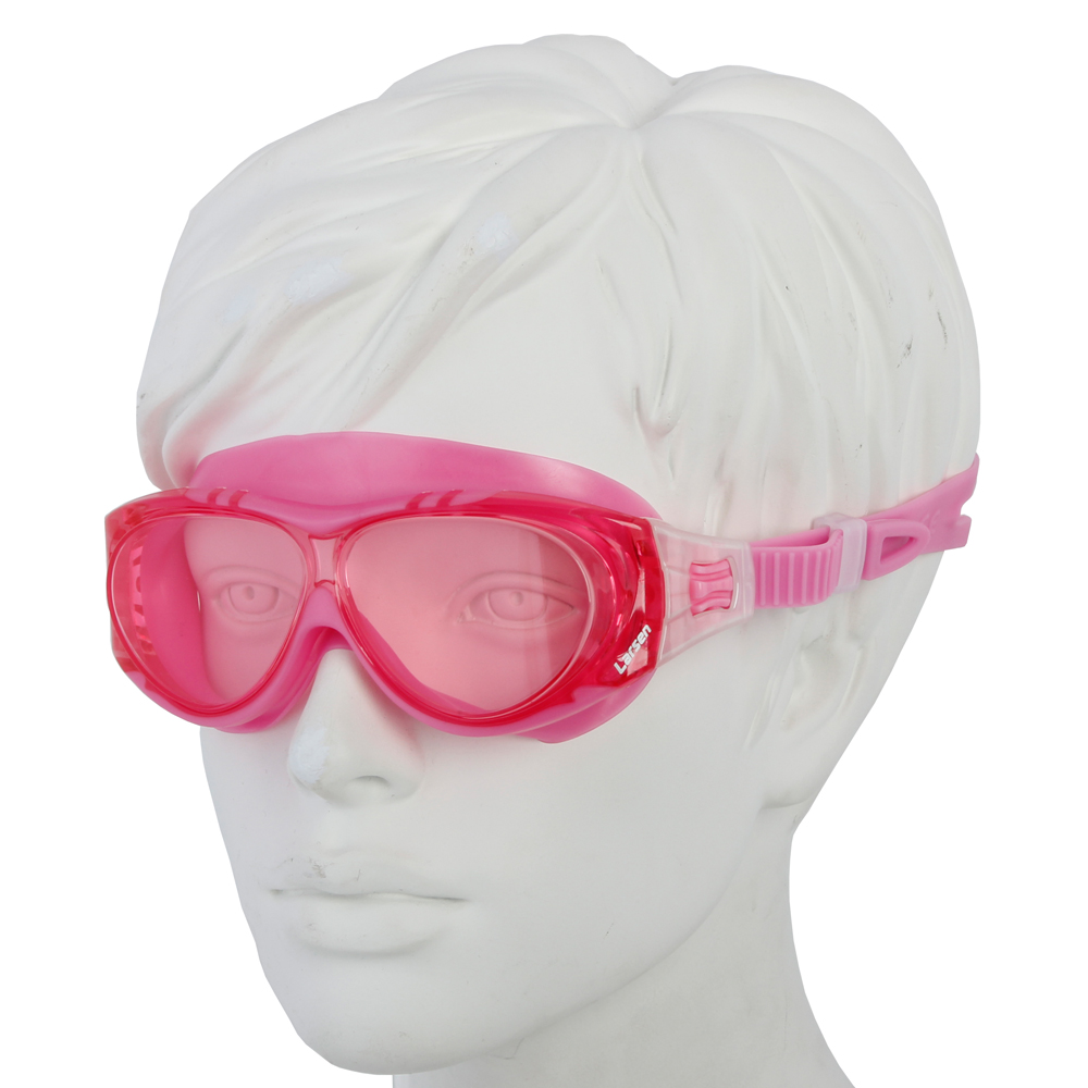 Очки для плавания Larsen DK6 розовые