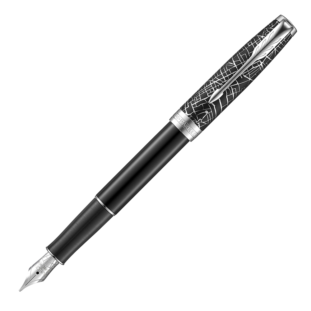 

Parker Sonnet - Black CT, перьевая ручка, F