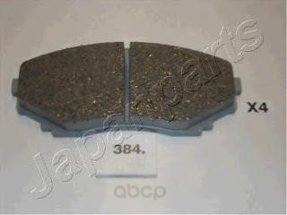 

Тормозные колодки Japanparts передние PA384AF