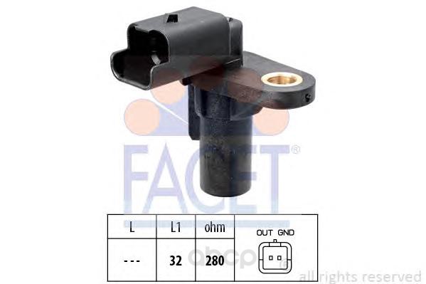 

Датчик положения коленвала Nissan Primastar Van X83, Opel Vivaro Combi Facet 90579