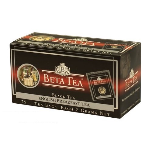 Чай черный в пакетиках для чашки Beta Tea английский завтрак 25*2 г