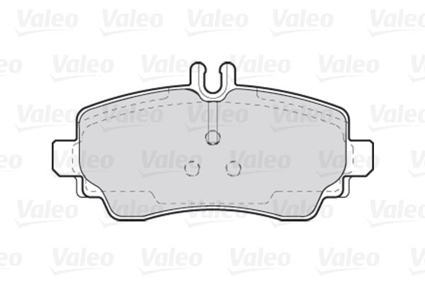 

Комплект тормозных дисковых колодок Valeo 301549