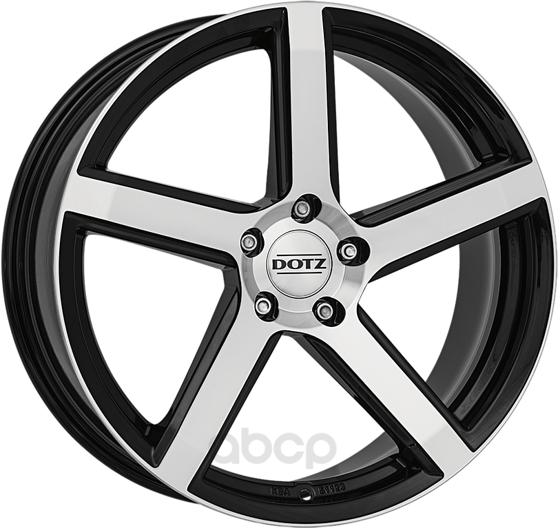 фото Колесный диск dotz cp5 dark r17 7j 5x100 et38 d60.1