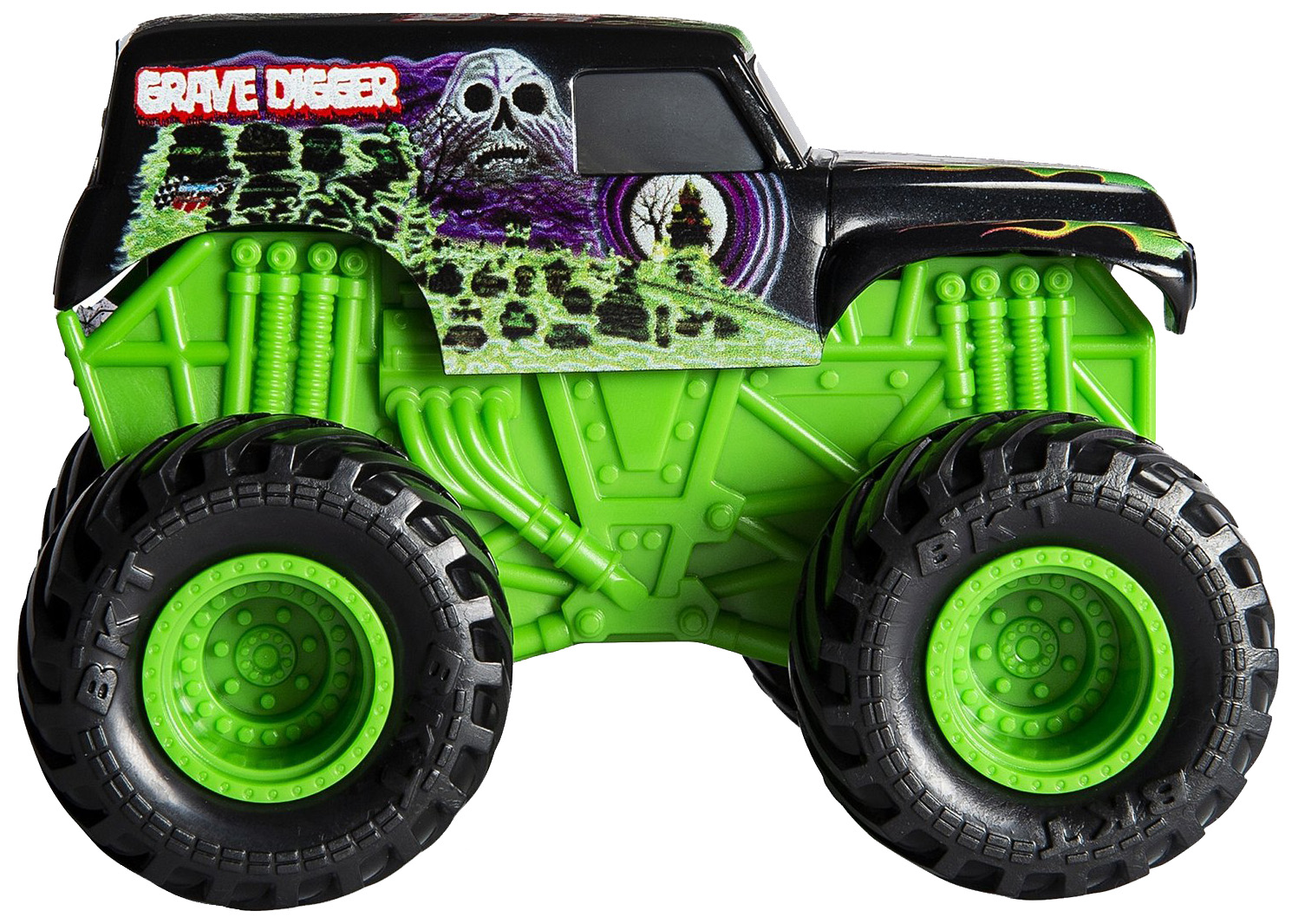 Внедорожник Monster Jam Звуки мотора Grave Digger 6044990-GRI