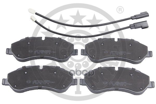 

Комплект тормозных колодок OPTIMAL 12588