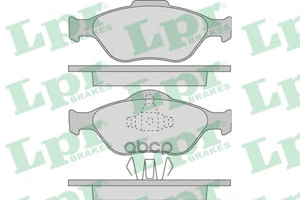 

Тормозные колодки Lpr 05P949