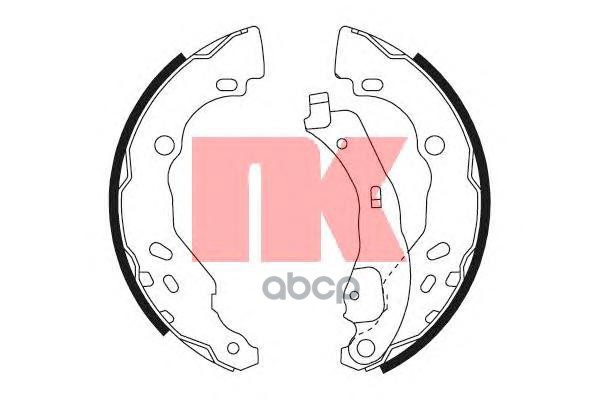 

Тормозные колодки Nk 2739690