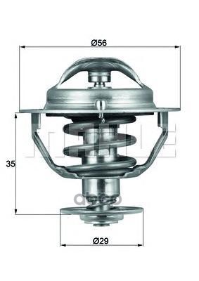 фото Термостат mahle tx7382d mahle/knecht