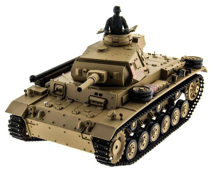 

Радиоуправляемый танк Heng Long Tauch Panzer III Ausf.H Pro 3849-1