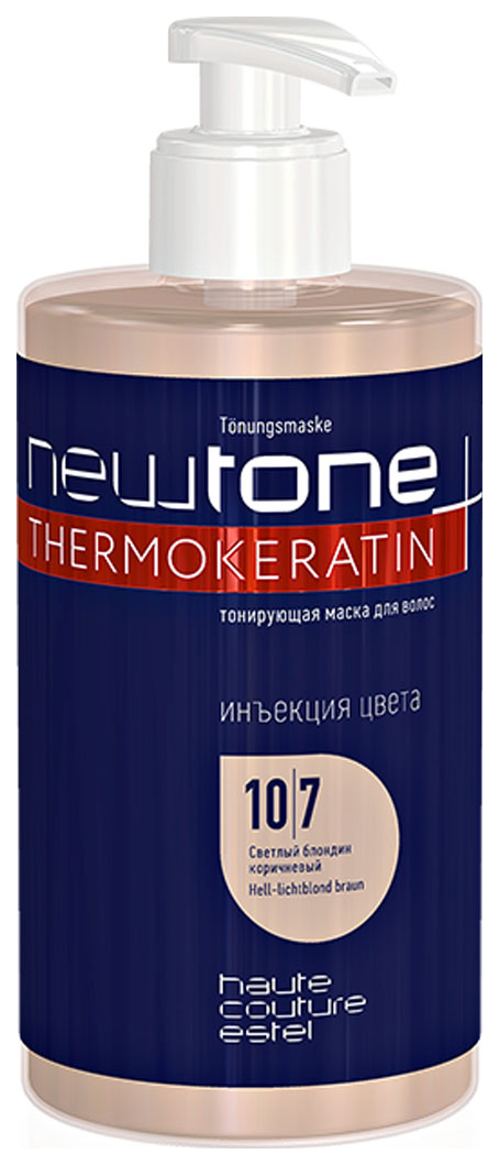 фото Тонирующая маска для волос newtone estel 10/7 светлый блондин коричневый,435 мл