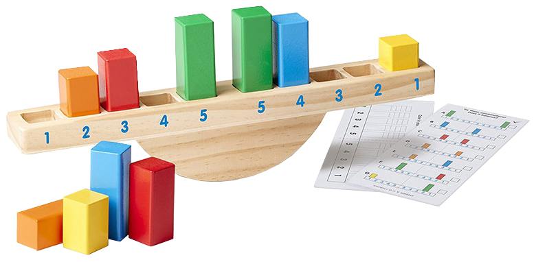 

Деревянная игрушка Melissa & Doug Rainbow Balance 5197
