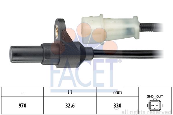 

Датчик автомобильный Facet 9.0373