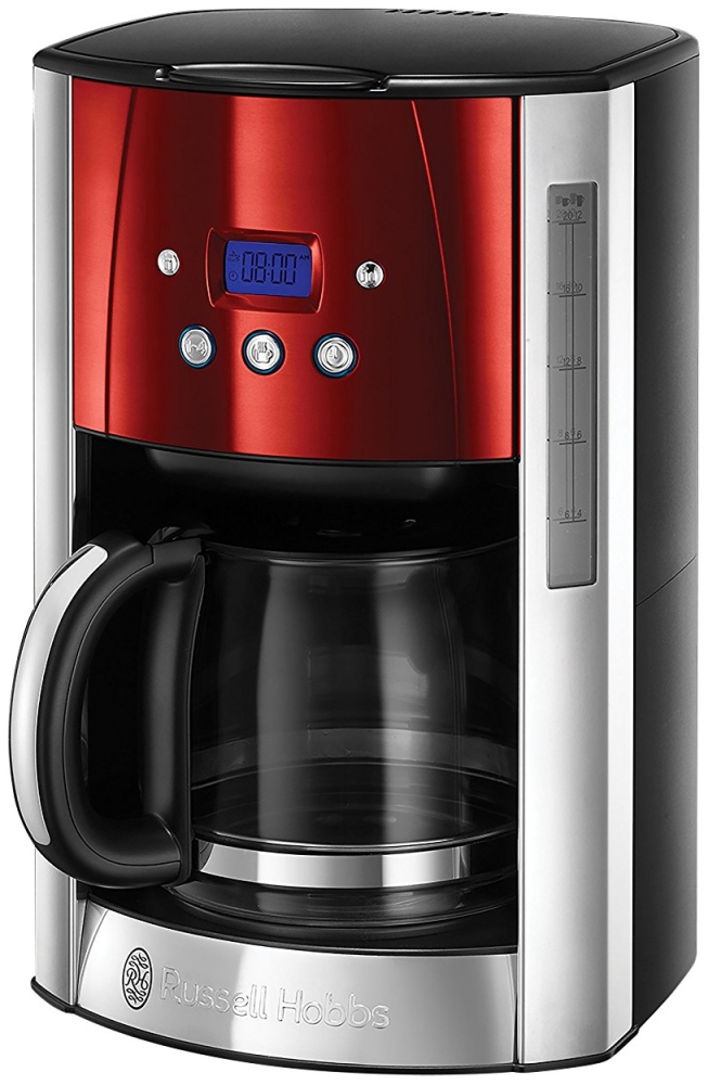 фото Кофеварка капельного типа russell hobbs luna solar red (23240-56)