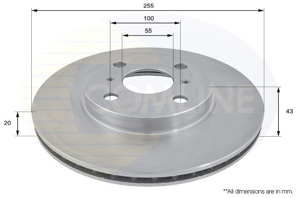 фото Тормозной диск comline adc0194v