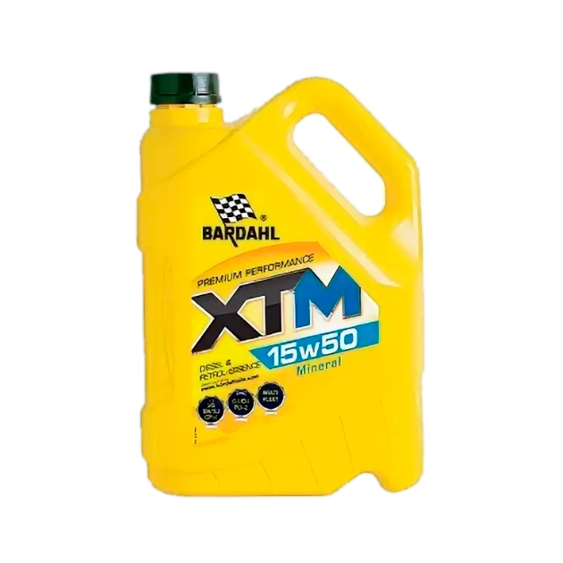 

Моторное масло Bardahl XTM 15W50 5 л, XTM