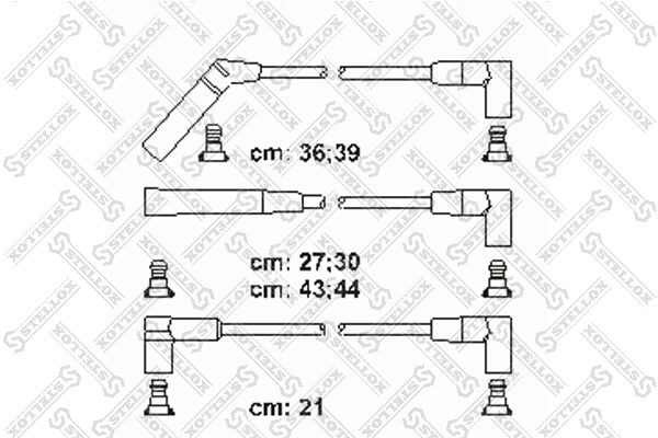 

Комплект проводов зажигания STELLOX 10-38209-SX