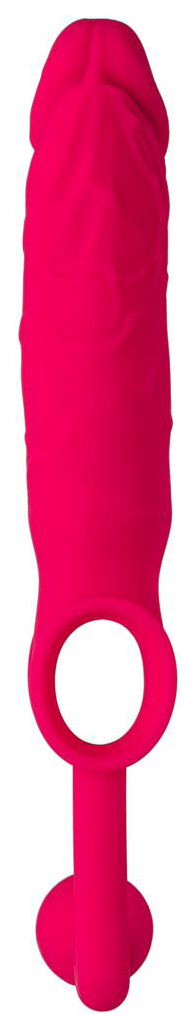 Насадка ToyFa с анальной втулкой-шаром розовый