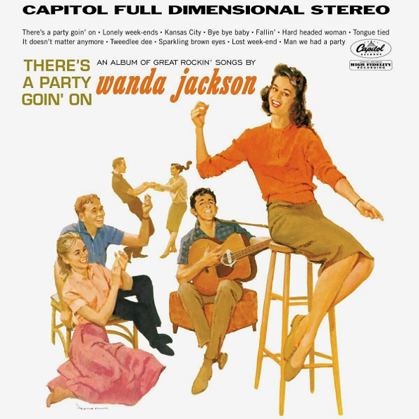 

Wanda Jackson ‎ There's A Party Goin' On (LP)