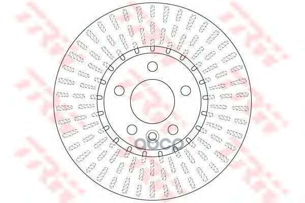 фото Тормозной диск trw/lucas df6499s