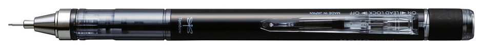 

Карандаш механический Tombow "Mono Graph" с ластиком, корпус: чёрный, 0,5 мм