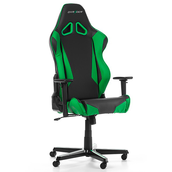 фото Игровое кресло dxracer racing oh/rm1/ne, черный/зеленый