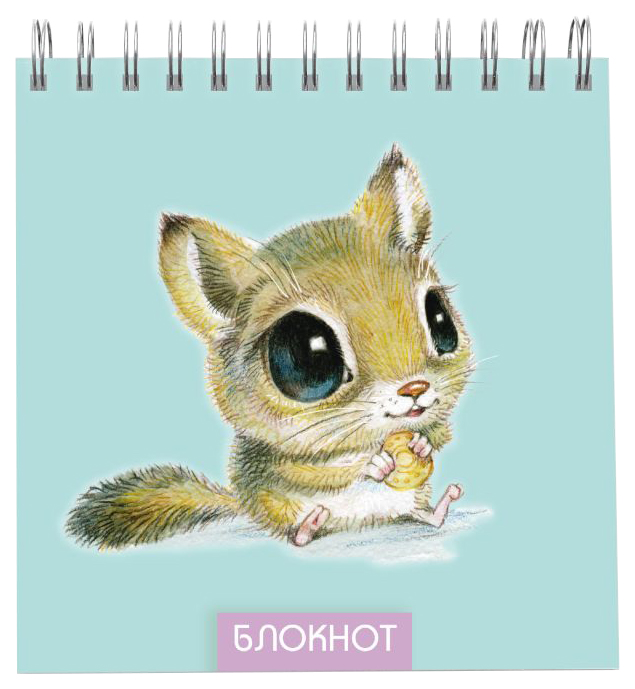 

Блокнот 140*140 мм 60 л. арт. 47299/10 МАРКИ /гребень сверху