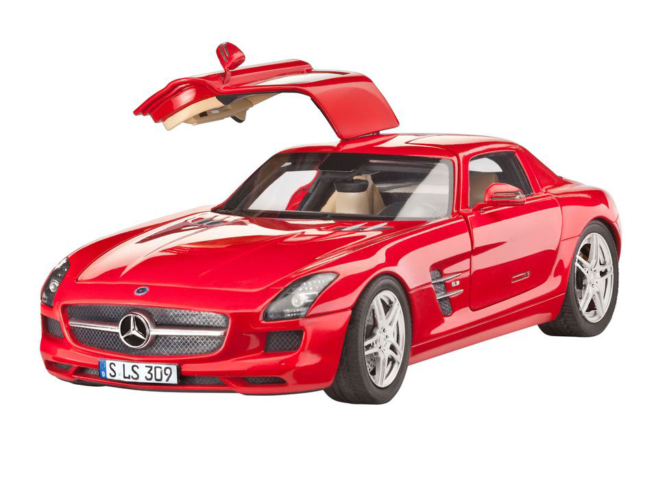 фото Набор автомобиль mercedes sls amg revell