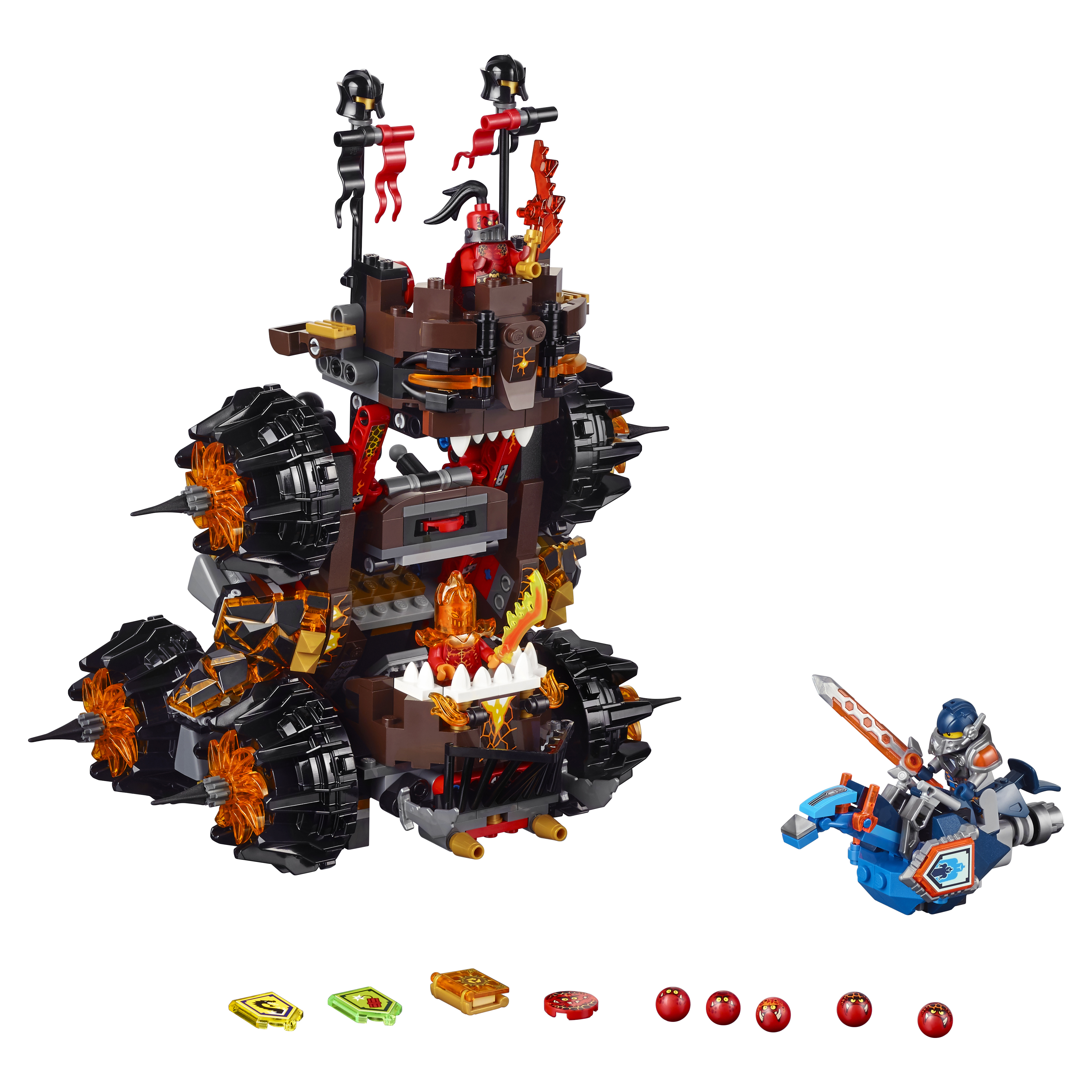 фото Конструктор lego nexo knights роковое наступление генерала магмара (70321)