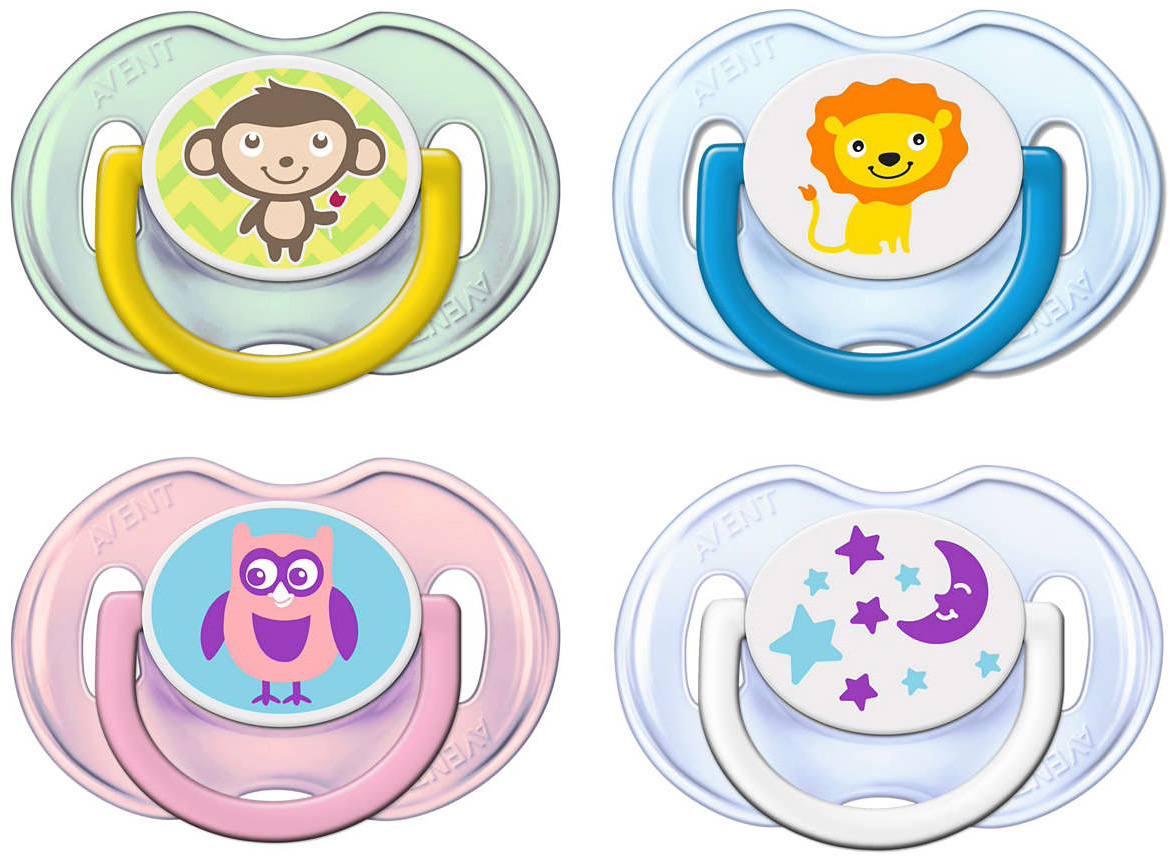 

Набор пустышек Philips Avent Classic SCF196/18 в ассорт., Разноцветный, Classic