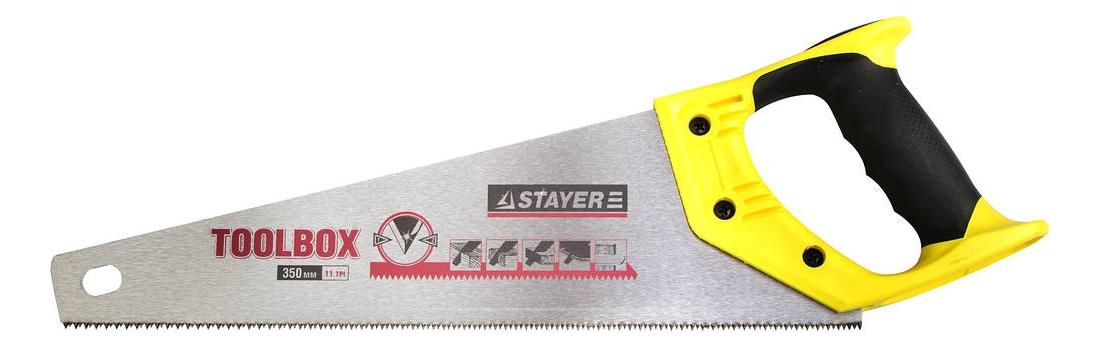 Универсальная ручная ножовка Stayer 2-15091-45