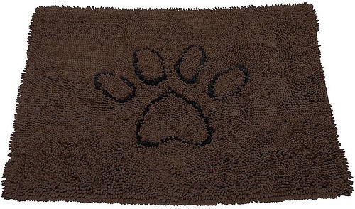 фото Коврик супервпитывающий для собак dog gone smart doormat, размер м, коричневый, 51х79 см