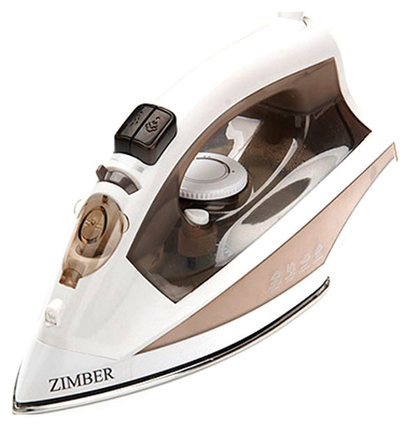 фото Утюг zimber zm-11081-1 white/brown