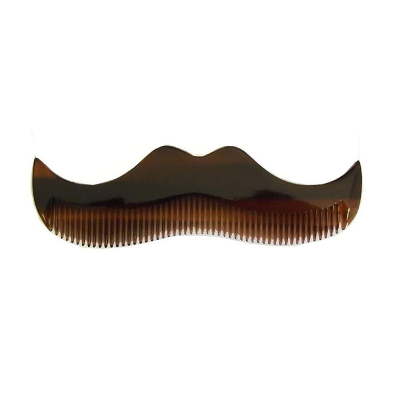 Расческа для усов Morgan's Pomade Moustache Comb Amber