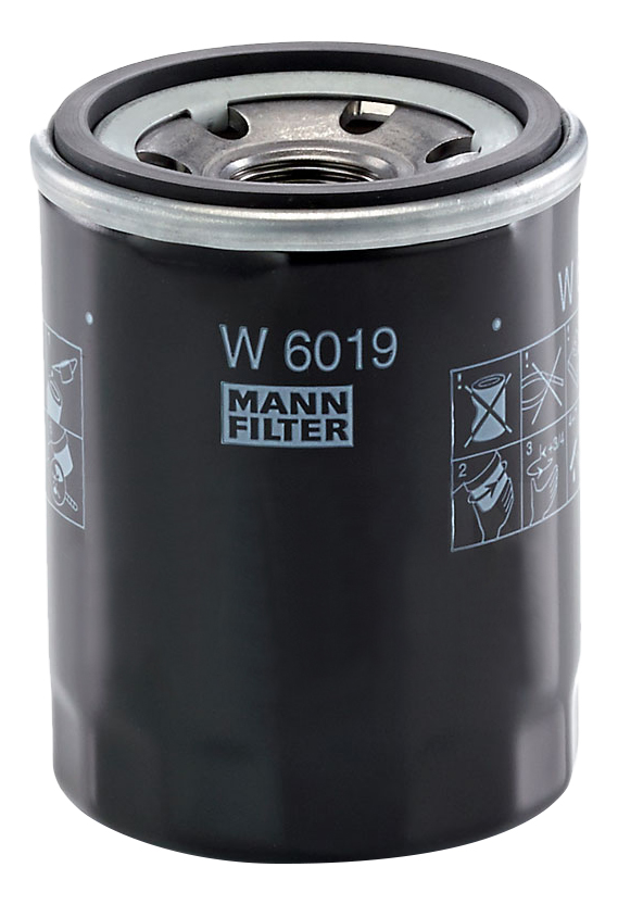 фото Фильтр масляный двигателя mann-filter w6019