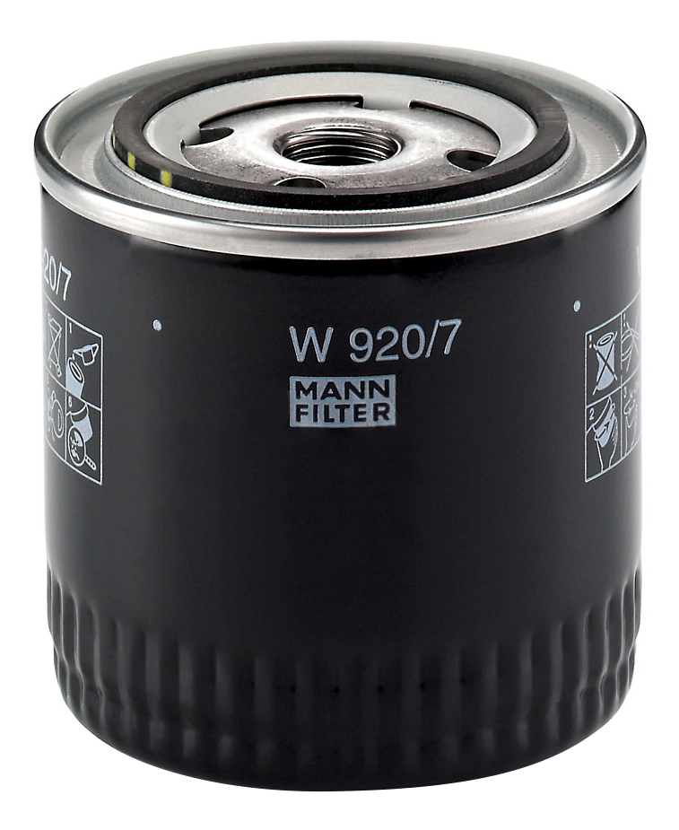 

Фильтр масляный двигателя MANN-FILTER W920/7Y, фильтр масляный двигателя W920/7Y