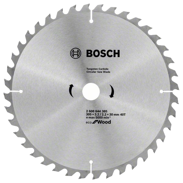 фото Пильный диск по дереву bosch eco wo 305x30-40t 2608644385