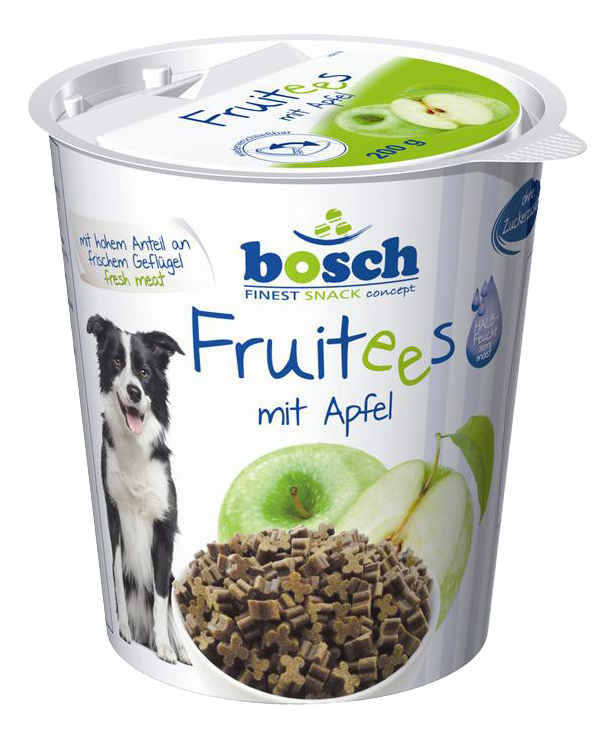 фото Лакомство для собак bosch fruitees, косточки, домашняя птица, 200г