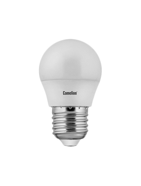 

Светодиодная лампа Camelion BrightPower LED7,5-G45/830/E27 11942 Белый, lED7,5-G45/830/E27