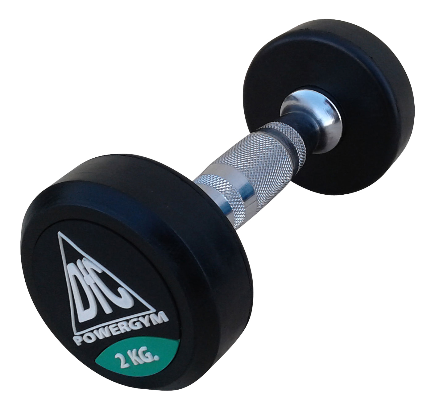 Неразборные гантели обрезиненные DFC Powergym DB002 2 x 2 кг, черный