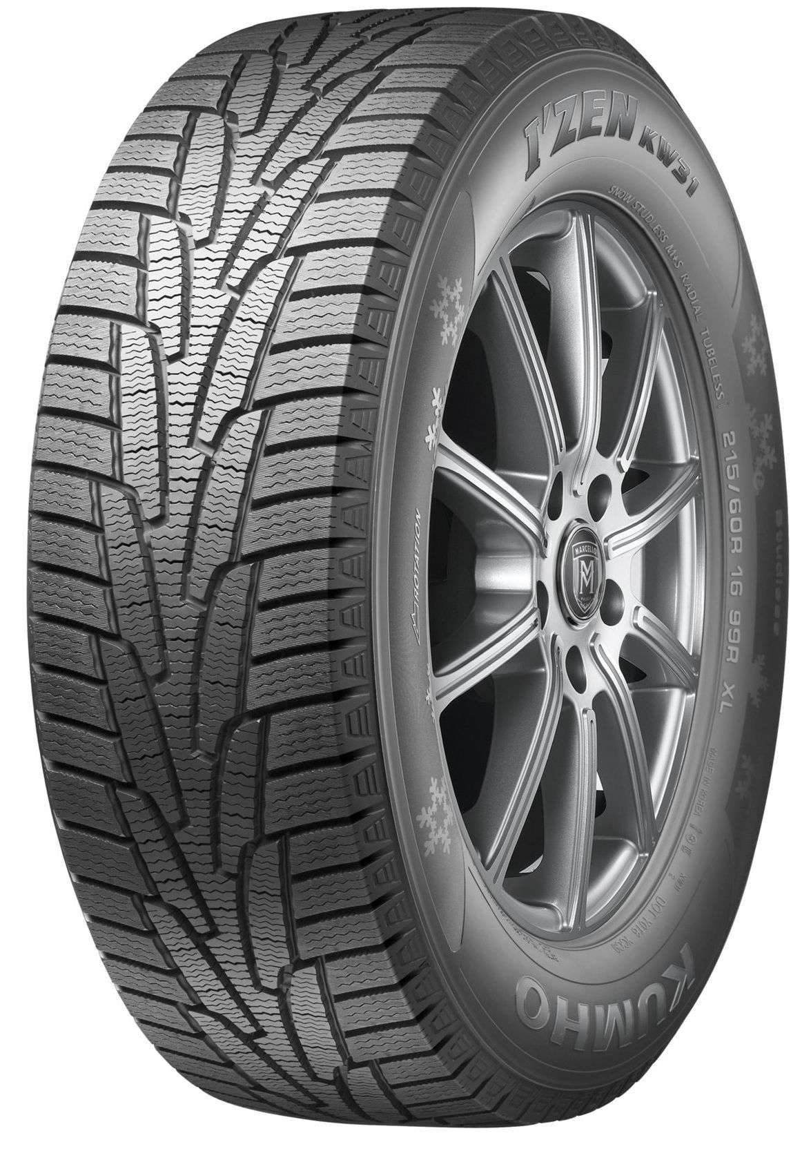 

Шины KUMHO I Zen KW31 215/55 R17 98R (до 170 км/ч) 2191333, I*Zen KW31