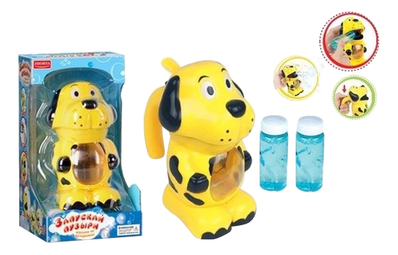

Игрушка для запуска мыльных пузырей Собака Zhorya ZYB-B0390-1, Собака