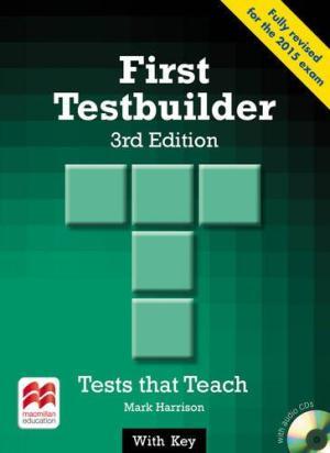 фото First testbuilder 3ed key+audio pack macmillan